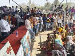 ટંકારા ખાતે ડૉ. આંબેડકરની માતૃશ્રી ભીમાબાઈની જન્મજયંતિ નિમિત્તે વિશાળ આદિવાસી મહાસંમેલન યોજાયું