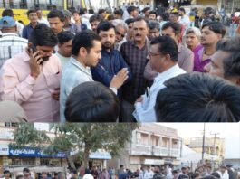 માધાપર નંદવડી રોડ પર છેલ્લા 15 દિવસથી ખાડાની સમસ્યા: સ્થાનિકોમાં રોષ, વહેલી તકે કામગીરી શરૂ કરવાની માંગ